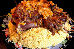 Кус-кус с барашкиной ногой